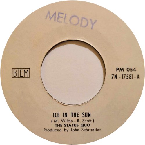 ICE IN THE SUN Promo Side A