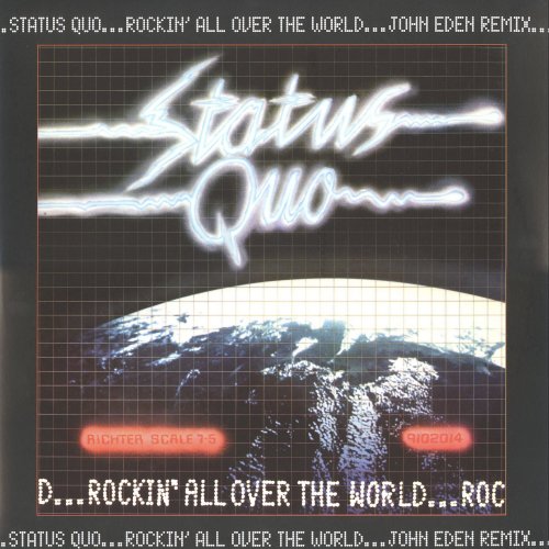 ROCKIN' ALL OVER THE WORLD (JOHN EDEN RE-MIX) Standard Gatefold Sleeve Front