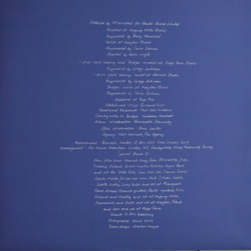 THE VINYL COLLECTION 1981 - 1996 (BOX SET) Inner Sleeve: Ain't Complaining Side A