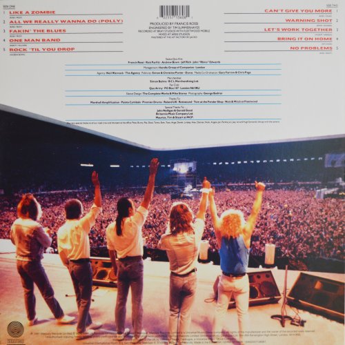 THE VINYL COLLECTION 1981 - 1996 (BOX SET) Sleeve: Rock 'Til You Drop Rear