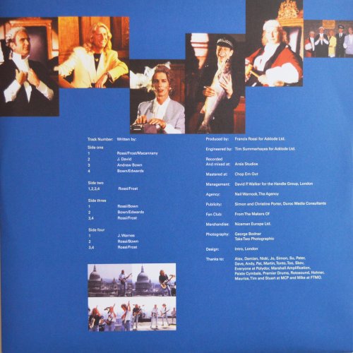THE VINYL COLLECTION 1981 - 1996 (BOX SET) Inner Sleeve 1: Thirsty Work Side A