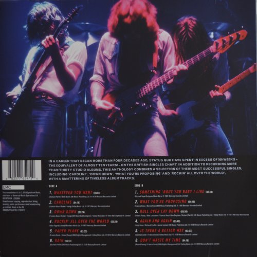 ROCKIN' ALL OVER THE WORLD - THE COLLECTION Single Sleeve Rear