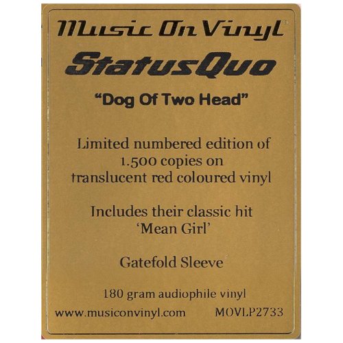 DOG OF TWO HEAD (2020 REISSUE) Sticker Label