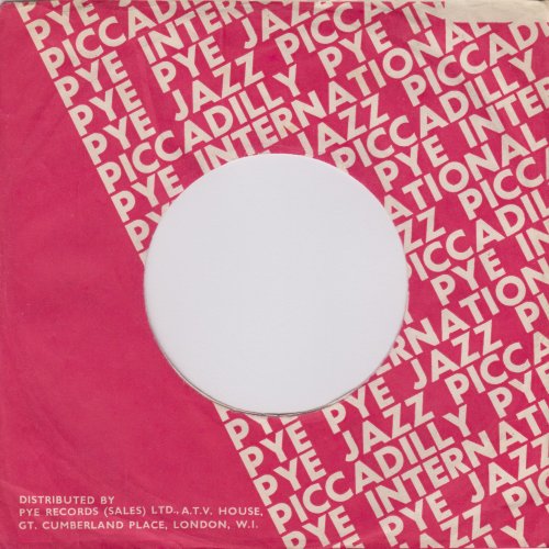 I (WHO HAVE NOTHING) PICCADILLY COMPANY SLEEVE Label