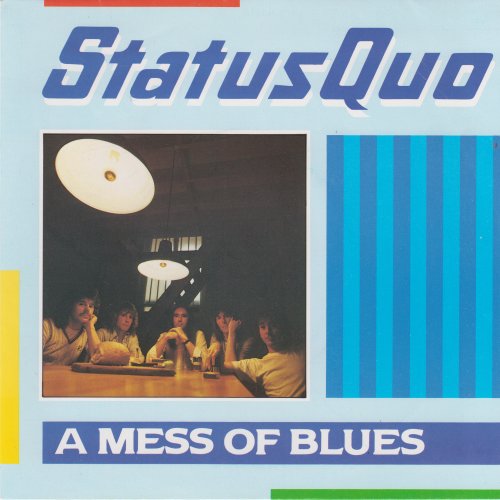 A MESS OF BLUES Standard Picture Sleeve Front