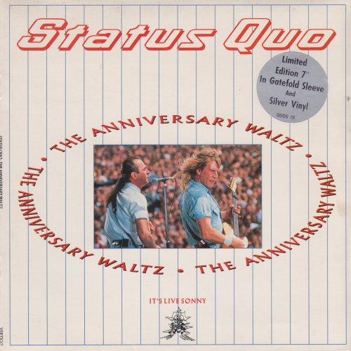 ANNIVERSARY WALTZ PART ONE Limited Edition Silver Vinyl in Gatefold Sleeve Front