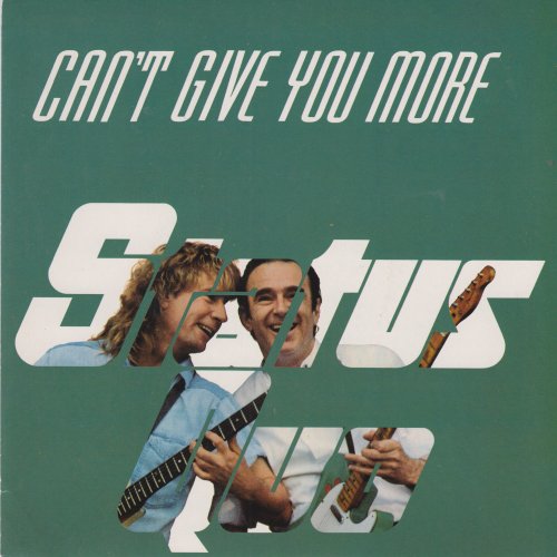 CAN'T GIVE YOU MORE Standard Picture Sleeve - thick glossy card Front