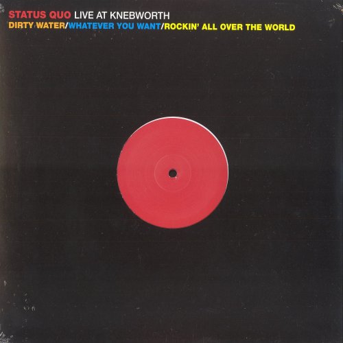 LIVE AT KNEBWORTH EP Sleeve Front