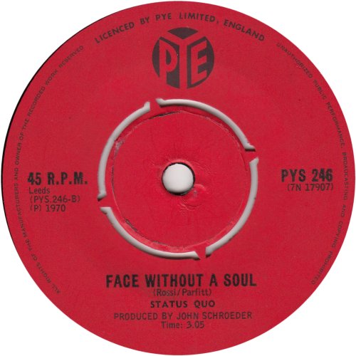 DOWN THE DUSTPIPE South Africa Label 4 Side B