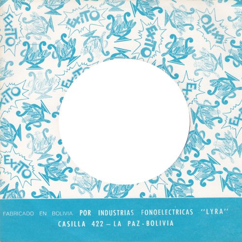 CARNABY STREET E.P. (PICTURES OF MATCHSTICK MEN) Company Sleeve for blue vinyl Rear