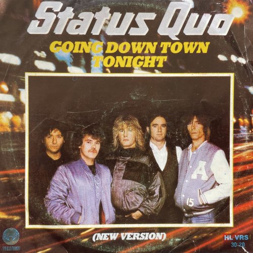 GOING DOWN TOWN TONIGHT Picture Sleeve Front