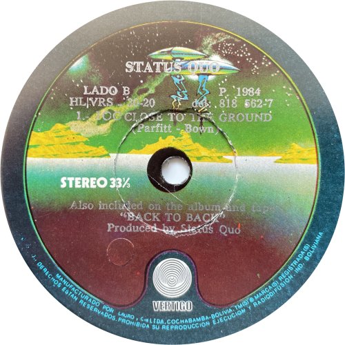 GOING DOWN TOWN TONIGHT Label Side B