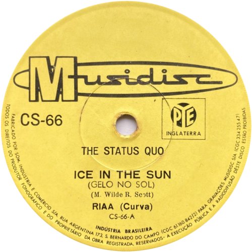 ICE IN THE SUN Yellow Label v1 Side A