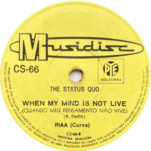 ICE IN THE SUN Yellow Label v1 Side B