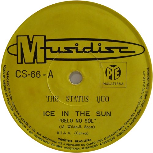 ICE IN THE SUN Yellow Label v2 Side A