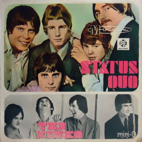 STATUS QUO / KINKS EP Picture Sleeve v1 Front