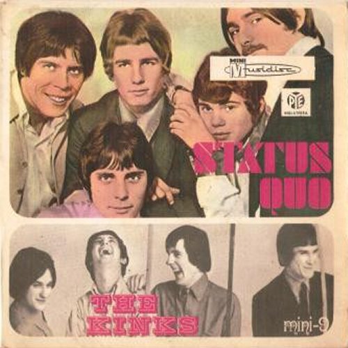 STATUS QUO / KINKS EP Picture Sleeve v2 Front