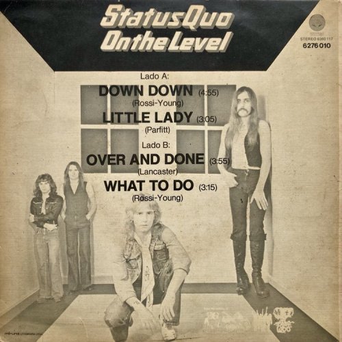 ON THE LEVEL (EP) Picture Sleeve Rear