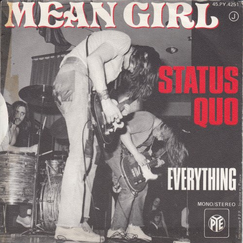 MEAN GIRL Picture Sleeve Rear