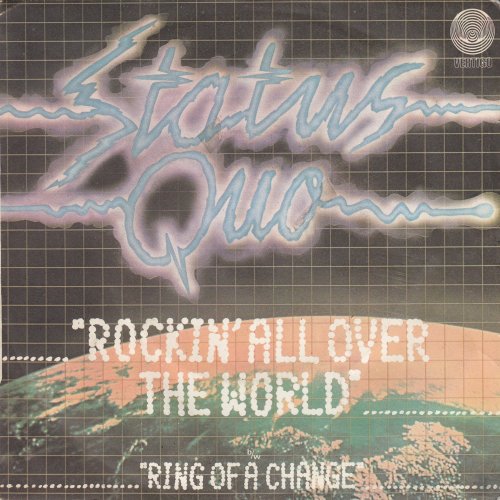 ROCKIN' ALL OVER THE WORLD Picture Sleeve Front