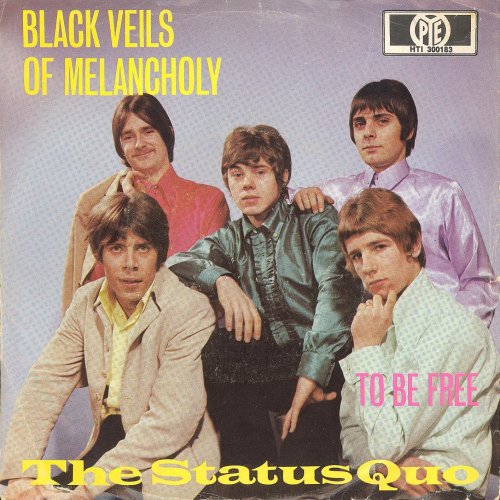 BLACK VEILS OF MELANCHOLY Picture Sleeve Front