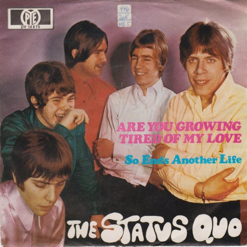ARE YOU GROWING TIRED OF MY LOVE Picture Sleeve 2 Front
