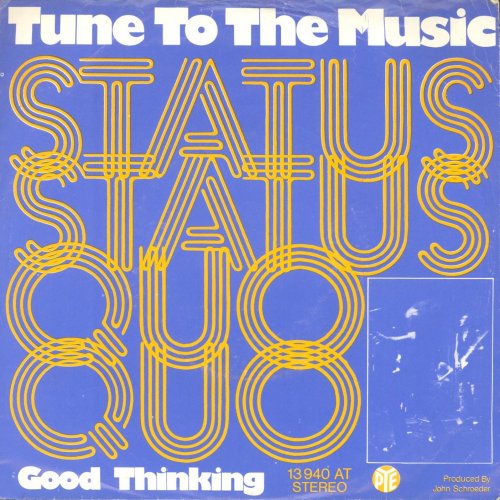 TUNE TO THE MUSIC (REISSUE) Picture Sleeve Front