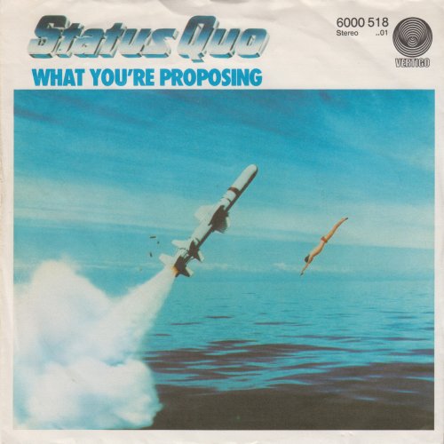 WHAT YOU'RE PROPOSING Picture Sleeve Front
