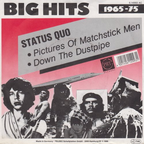 PICTURES OF MATCHSTICK MEN (REISSUE 3) Picture Sleeve Rear