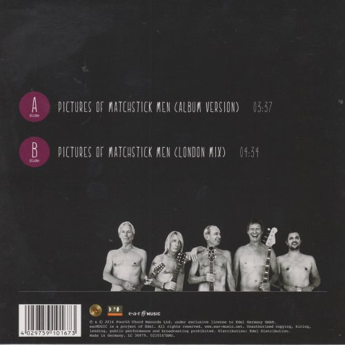 PICTURES OF MATCHSTICK MEN (ALBUM VERSION) Picture Sleeve Rear