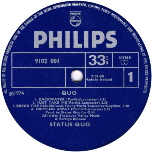 QUO Label 2 Side A