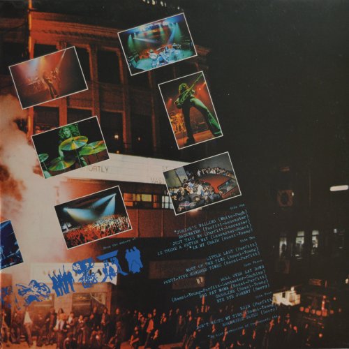 LIVE Standard Gatefold Sleeve Inner