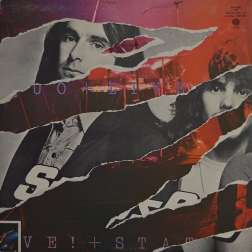 LIVE Standard Gatefold Sleeve Rear