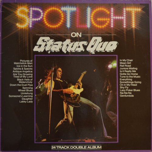 SPOTLIGHT ON STATUS QUO Standard Sleeve Front