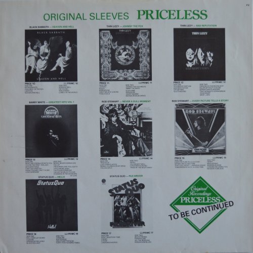 HELLO (REISSUE) Inner Sleeve Side A