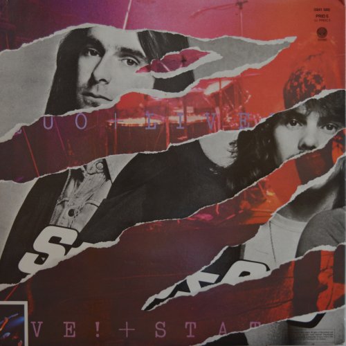 LIVE (REISSUE) Standard Gatefold Sleeve Rear