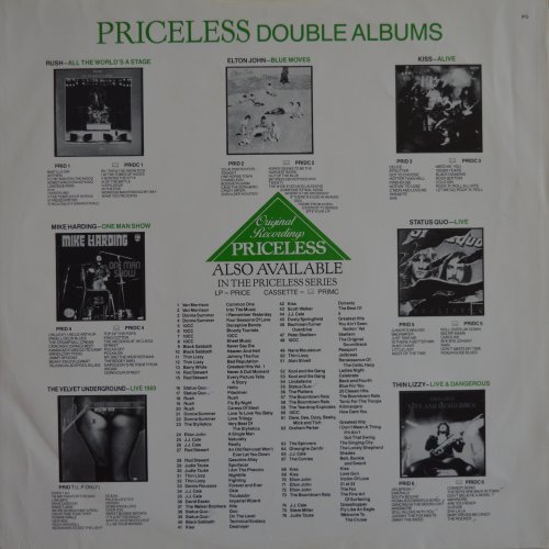 LIVE (REISSUE) Inner Sleeve Side B