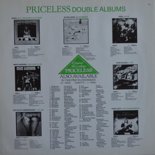 ROCKIN' ALL OVER THE WORLD  (REISSUE) Inner Sleeve Side B