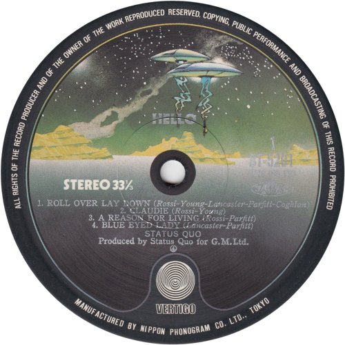 HELLO! (REISSUE) Spaceship Label Side A