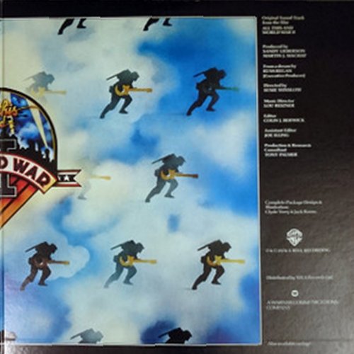 ALL THIS AND WORLD WAR II Promo Gatefold  Sleeve Inner