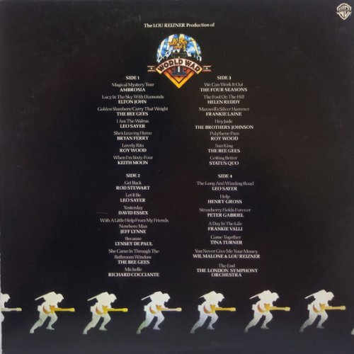 ALL THIS AND WORLD WAR II Promo Gatefold  Sleeve Rear