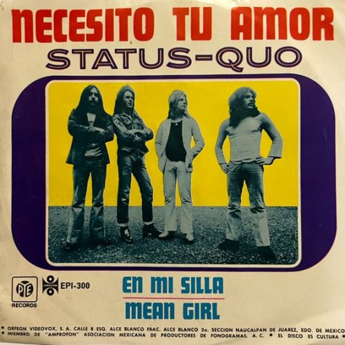 NEED YOUR LOVE Picture Sleeve v1 Rear