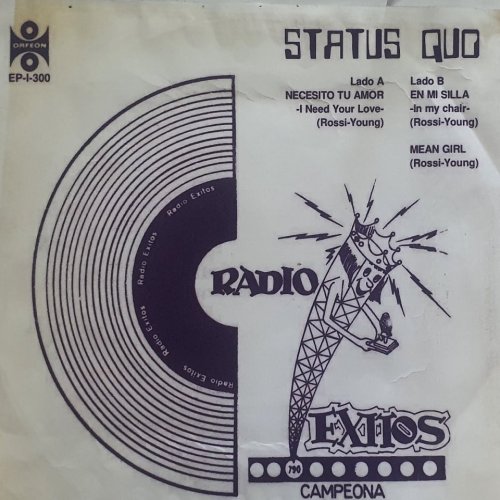 NEED YOUR LOVE Picture Sleeve v3 Promo Rear