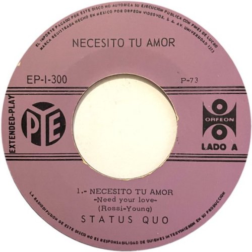 NEED YOUR LOVE Pink Label v1 Side A