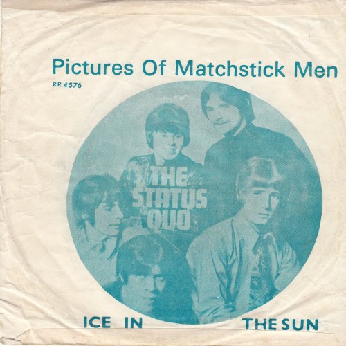ISRAEL: PICTURES OF MATCHSTICK MEN Picture Sleeve Rear