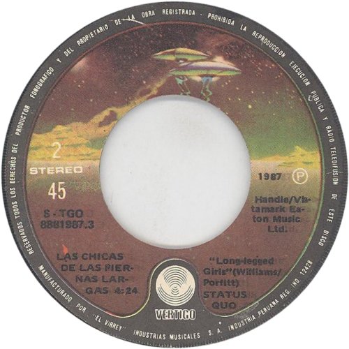 PERU: DREAMIN' Label Side B