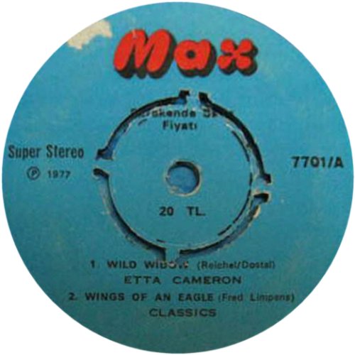 TURKEY: TOP 4 HITS EP Label Side A