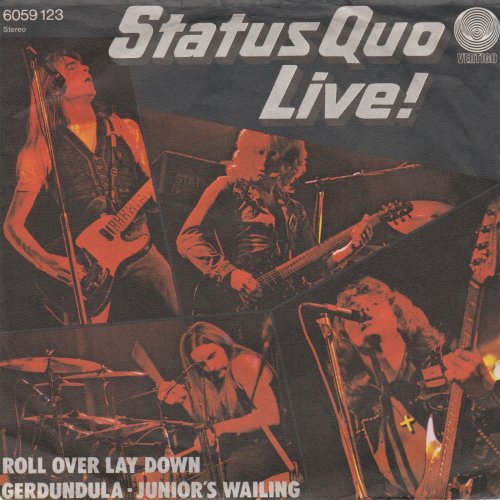 ROLL OVER LAY DOWN (LIVE) German Sleeve Front