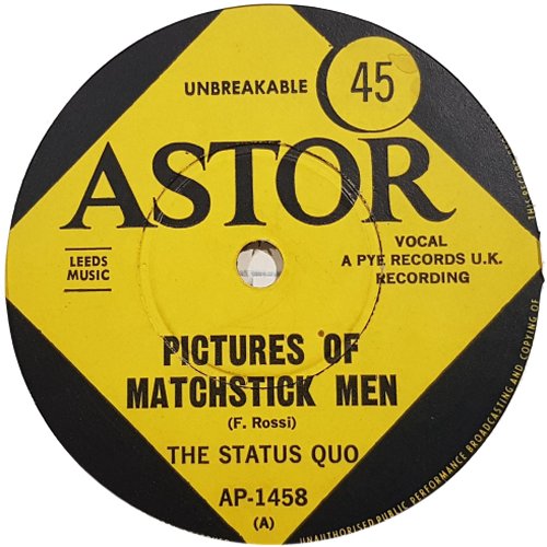 PICTURES OF MATCHSTICK MEN Label v2 Side A