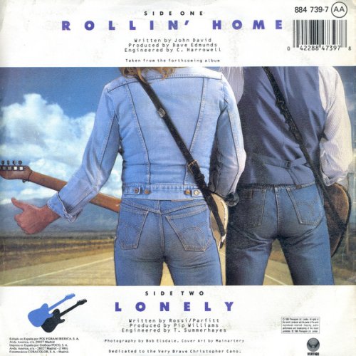 ROLLIN' HOME Picture Sleeve Rear